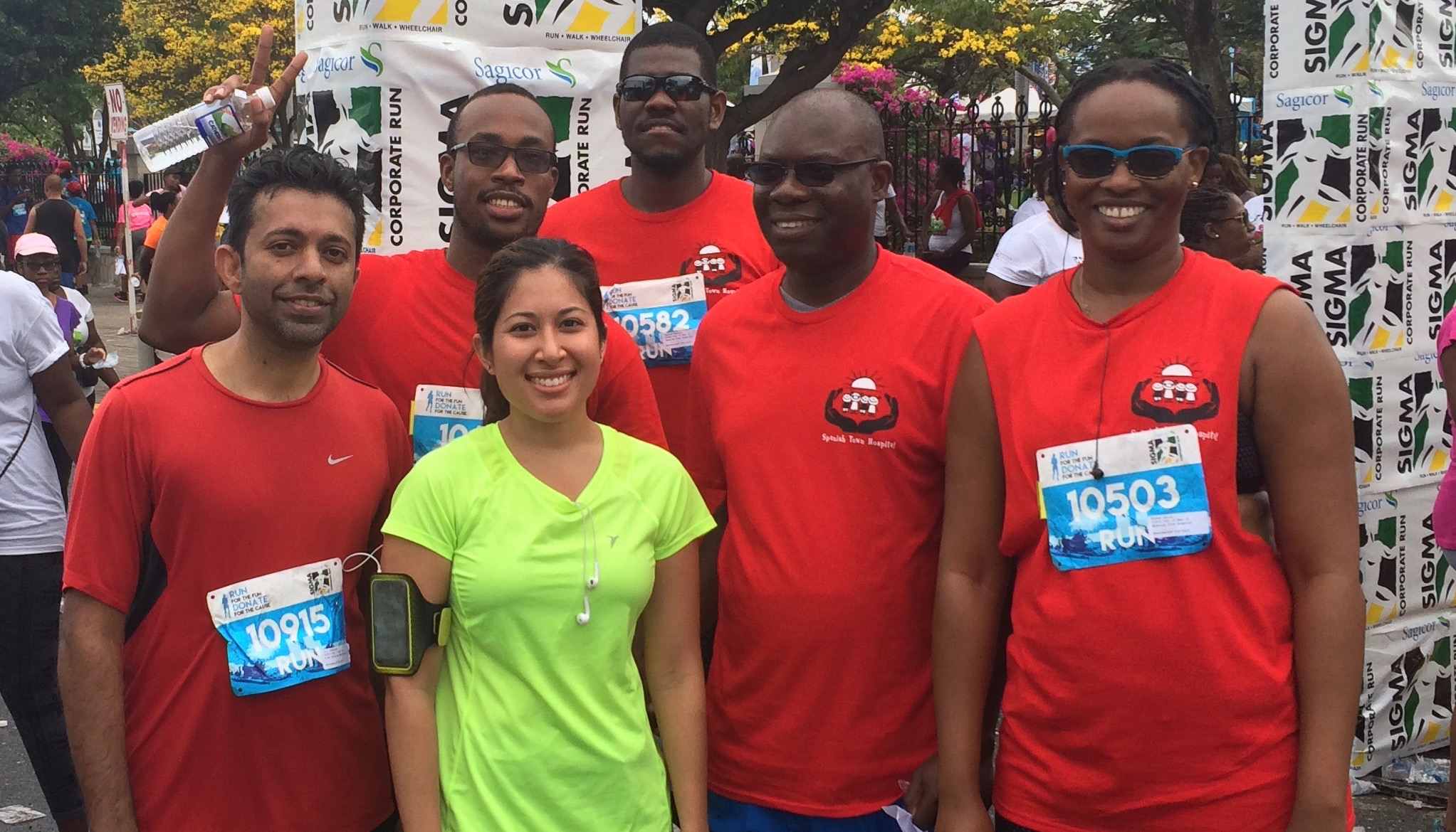 Surgeons at fund-raising run